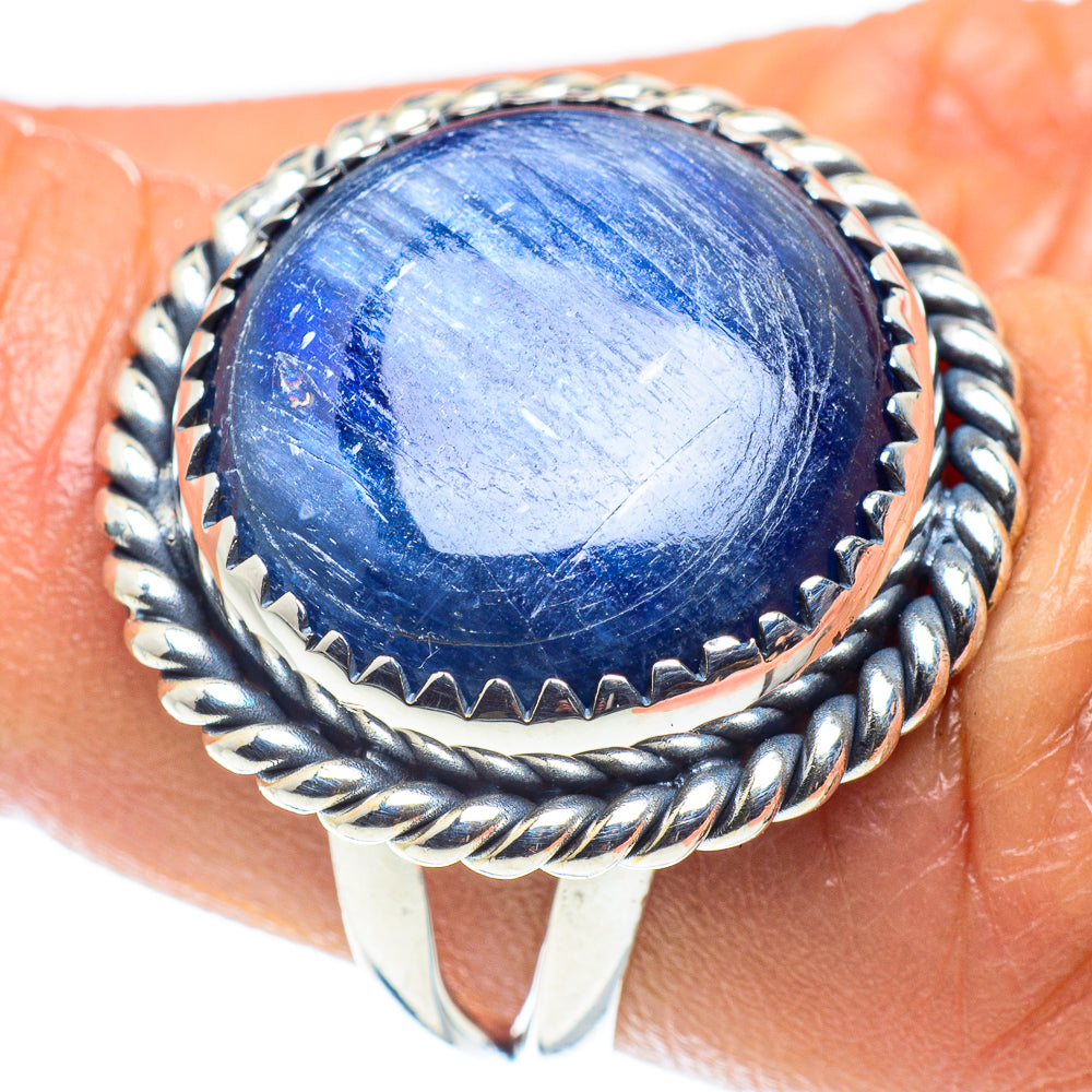Kyanite Rings handcrafted by Ana Silver Co - RING59065
