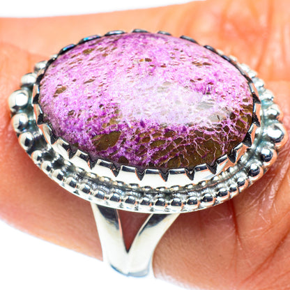 Stichtite Rings handcrafted by Ana Silver Co - RING59068