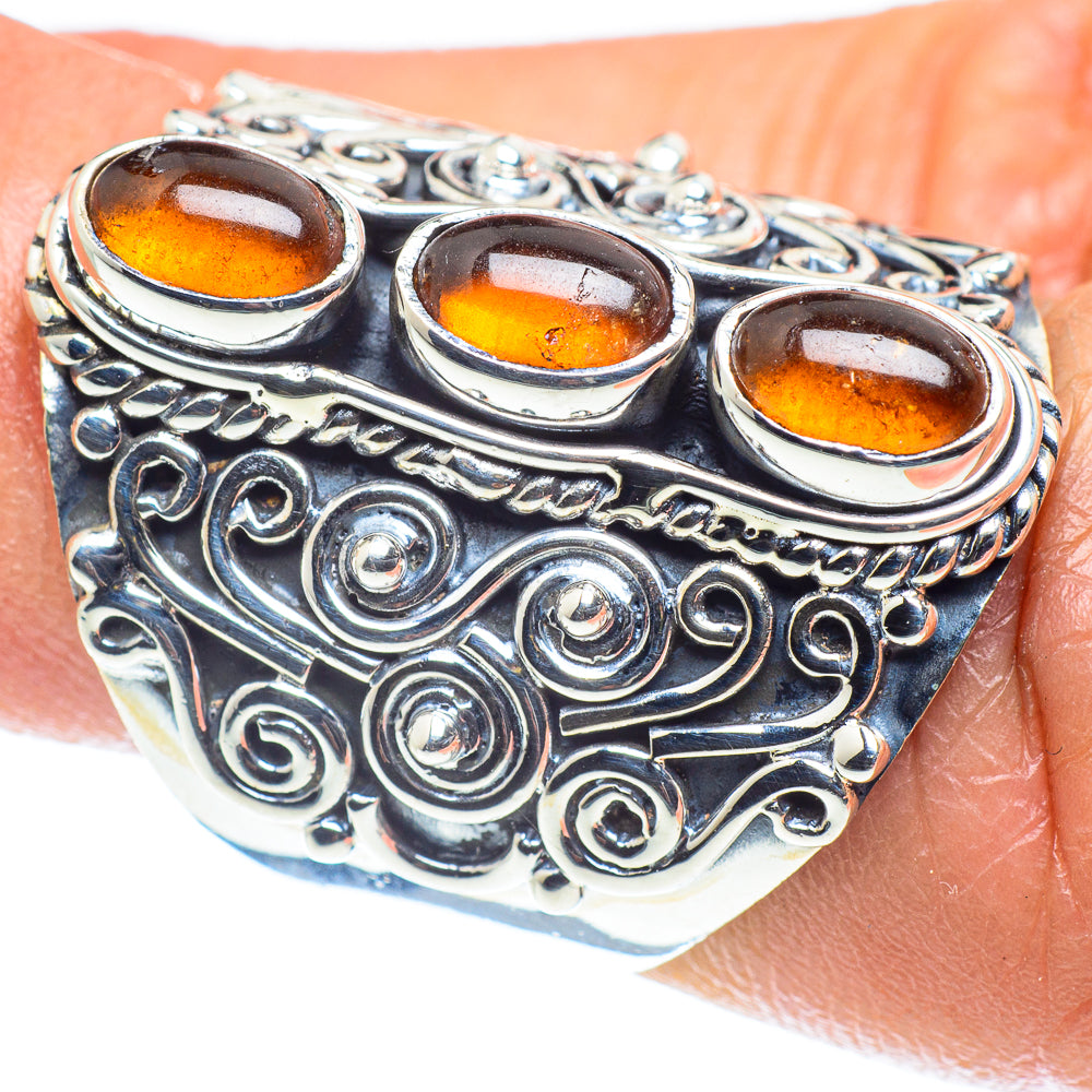 Tiger Eye Rings handcrafted by Ana Silver Co - RING59079