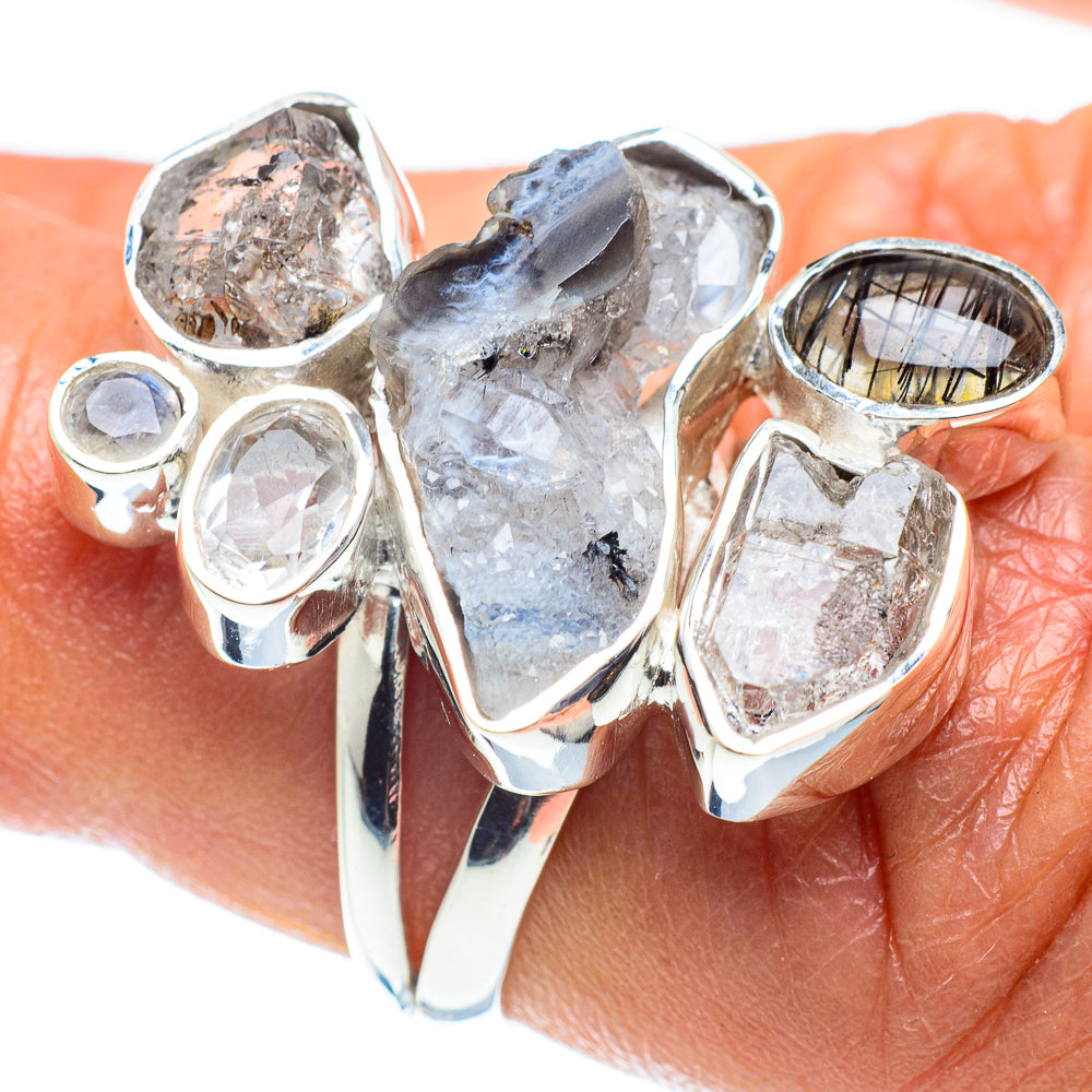 Occo Geode Rings handcrafted by Ana Silver Co - RING59083