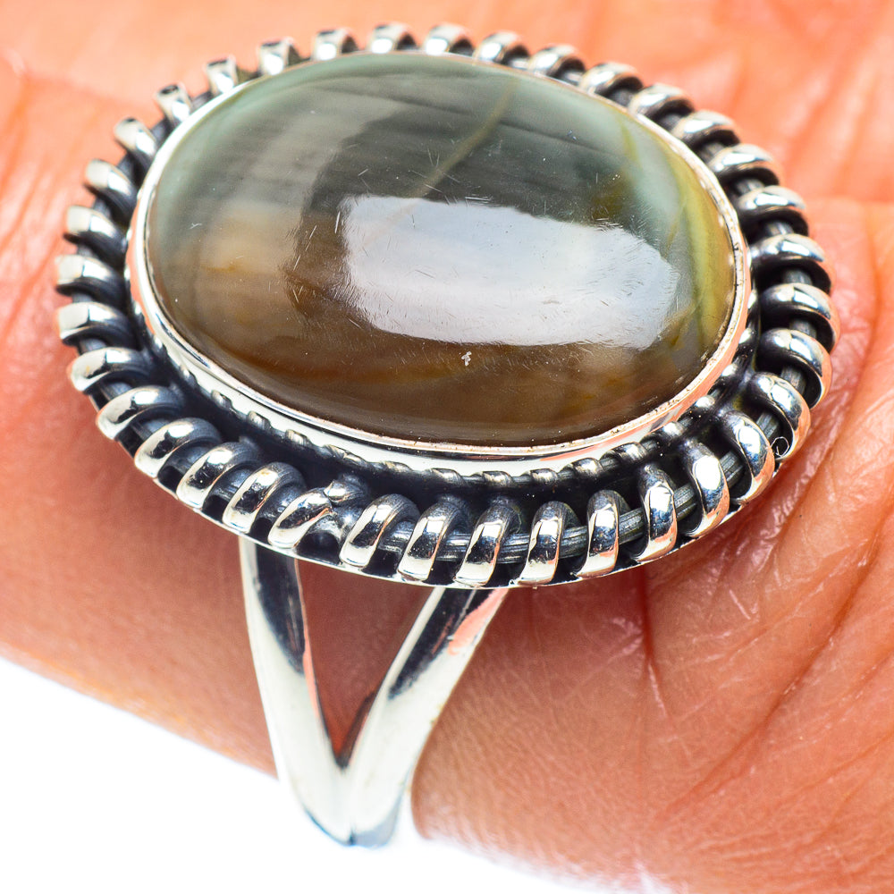 Willow Creek Jasper Rings handcrafted by Ana Silver Co - RING59095