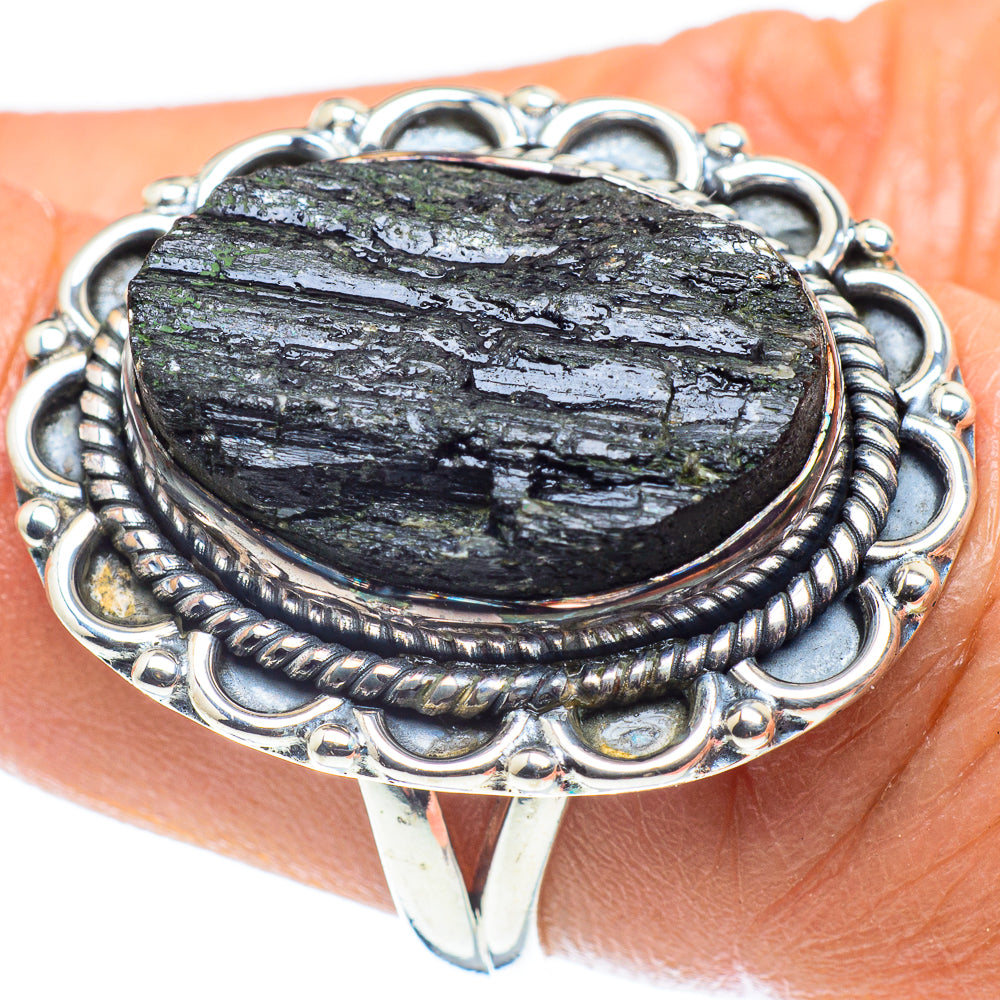 Tektite Rings handcrafted by Ana Silver Co - RING59104