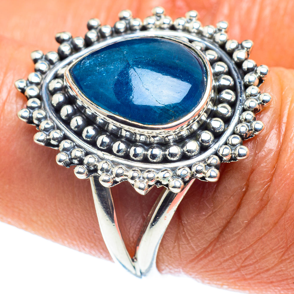 Apatite Rings handcrafted by Ana Silver Co - RING59107
