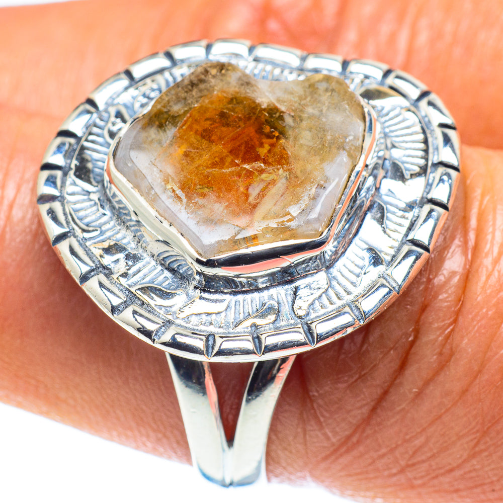 Citrine Rings handcrafted by Ana Silver Co - RING59109