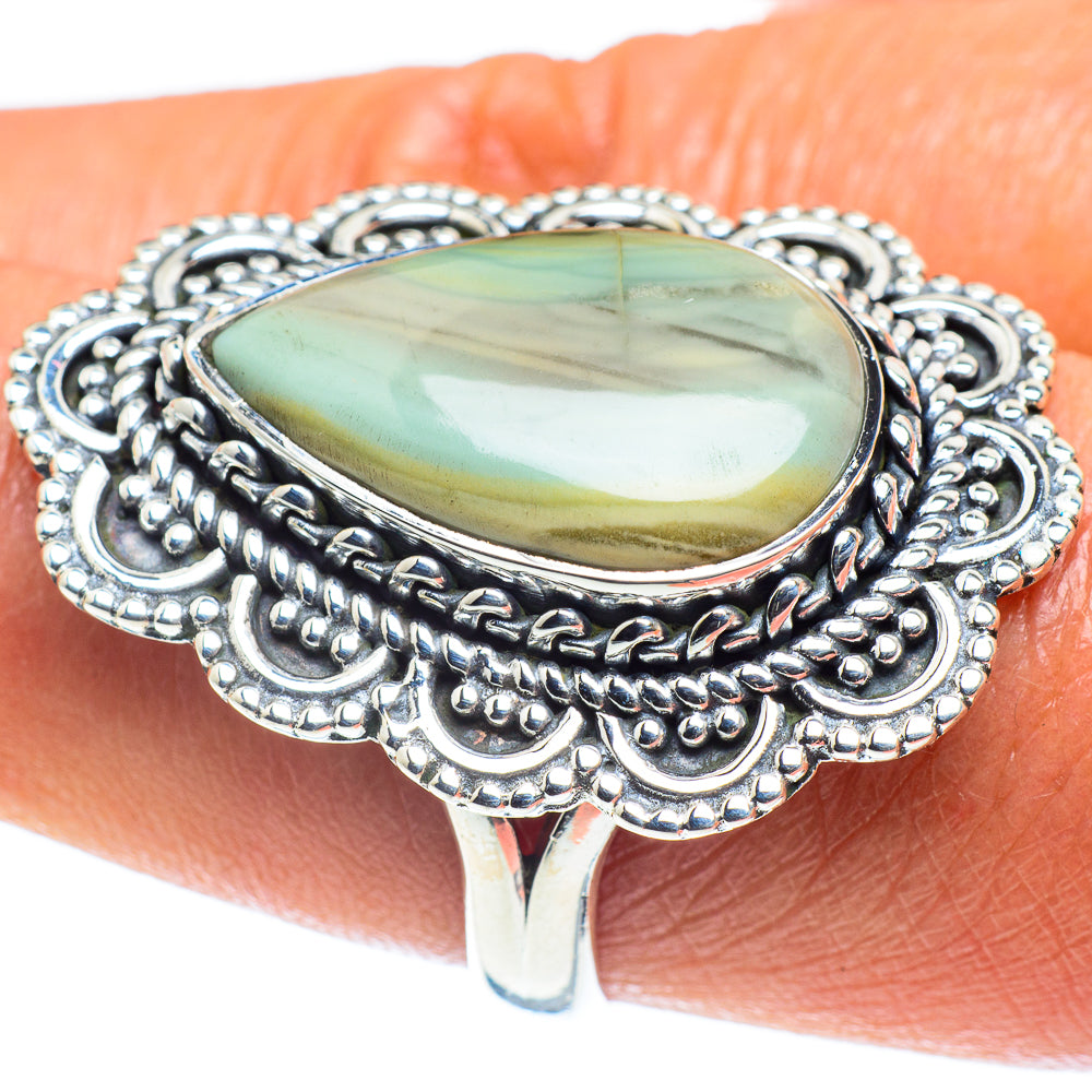 Willow Creek Jasper Rings handcrafted by Ana Silver Co - RING59114