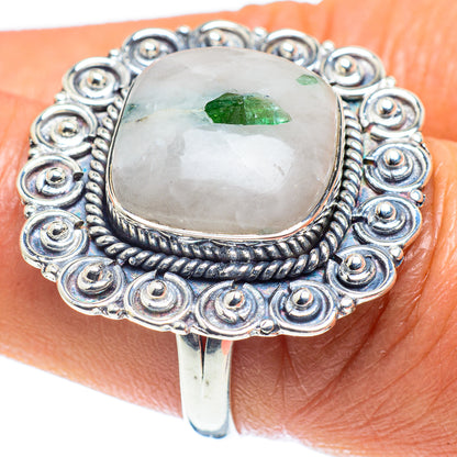 Green Quartz Rings handcrafted by Ana Silver Co - RING59115