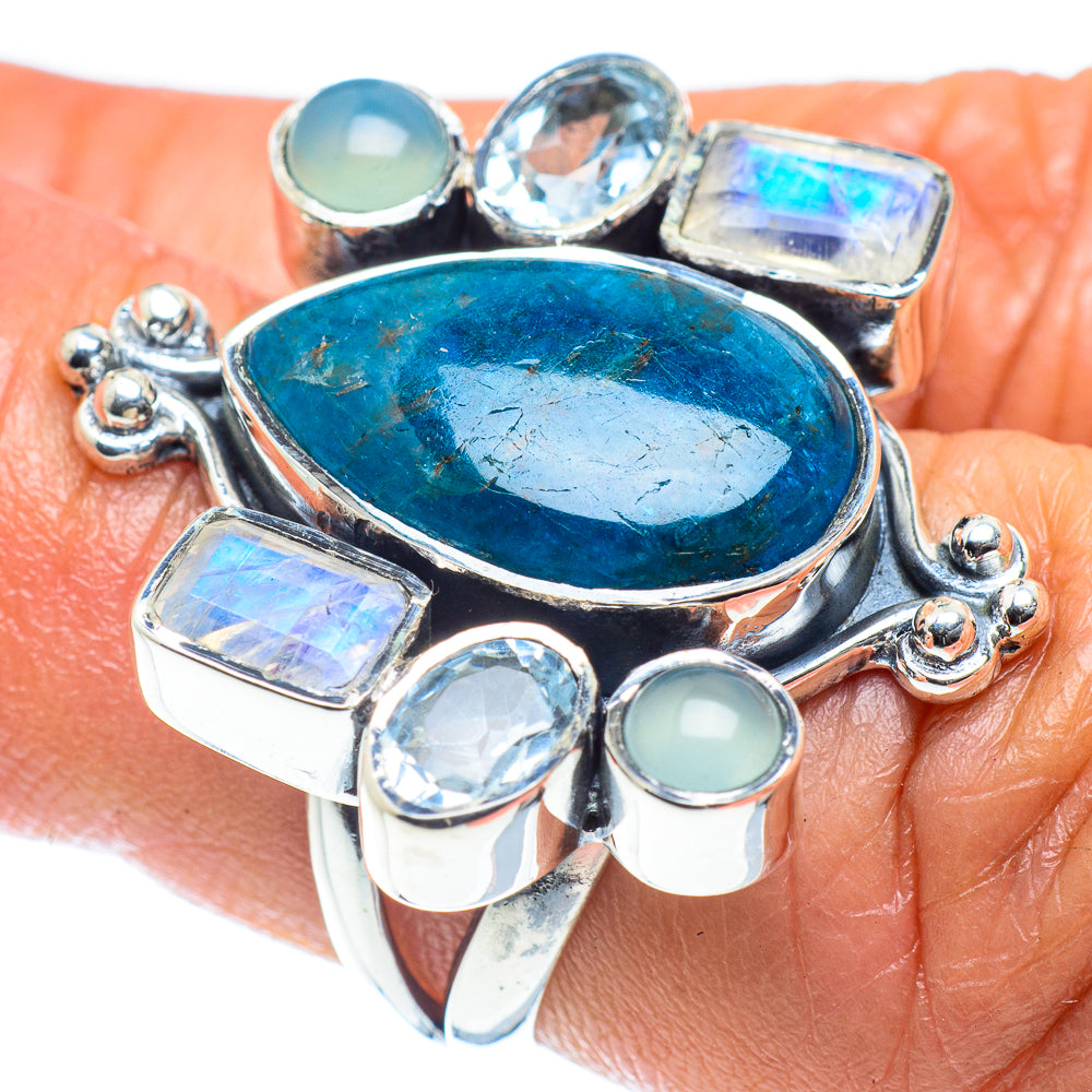 Apatite Rings handcrafted by Ana Silver Co - RING59128
