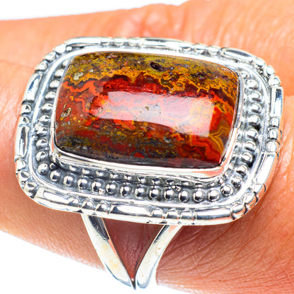 Moroccan Agate Rings handcrafted by Ana Silver Co - RING59130