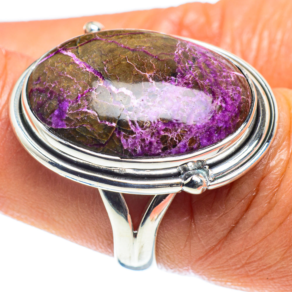 Stichtite Rings handcrafted by Ana Silver Co - RING59132