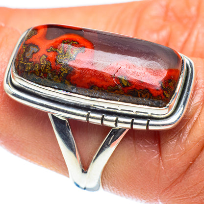 Moroccan Agate Rings handcrafted by Ana Silver Co - RING59144