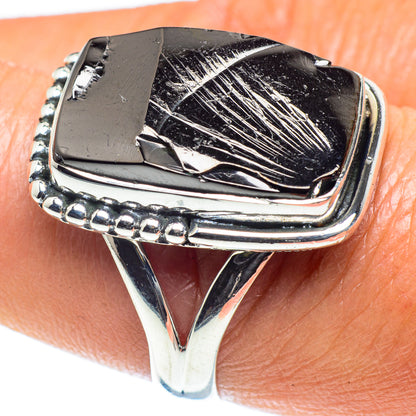 Shungite Rings handcrafted by Ana Silver Co - RING59145