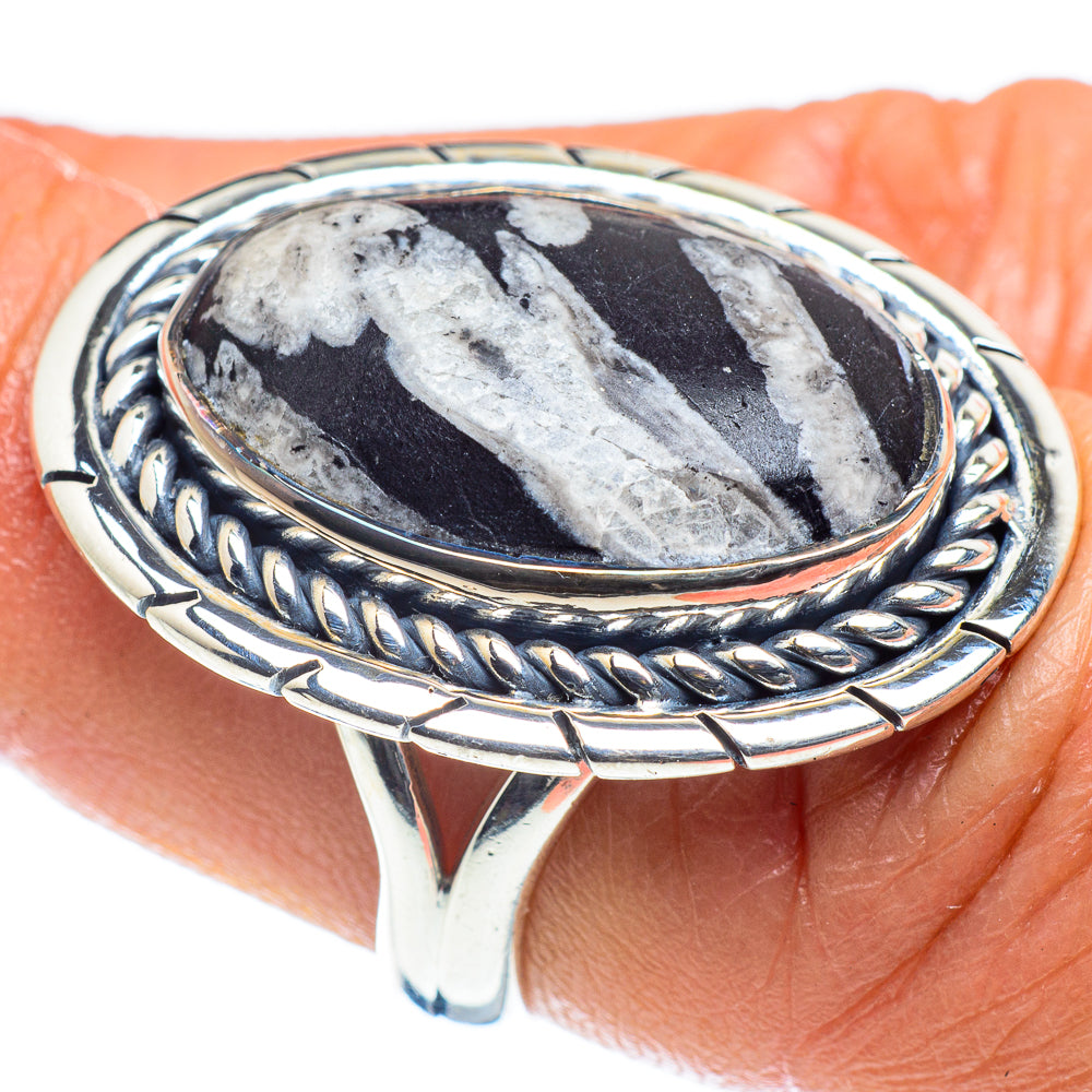 Chrysanthemum Stone Rings handcrafted by Ana Silver Co - RING59146