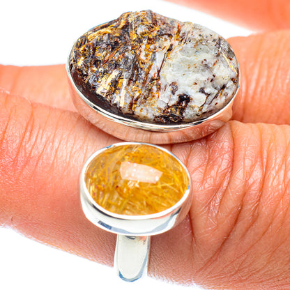 Astrophyllite Rings handcrafted by Ana Silver Co - RING59160