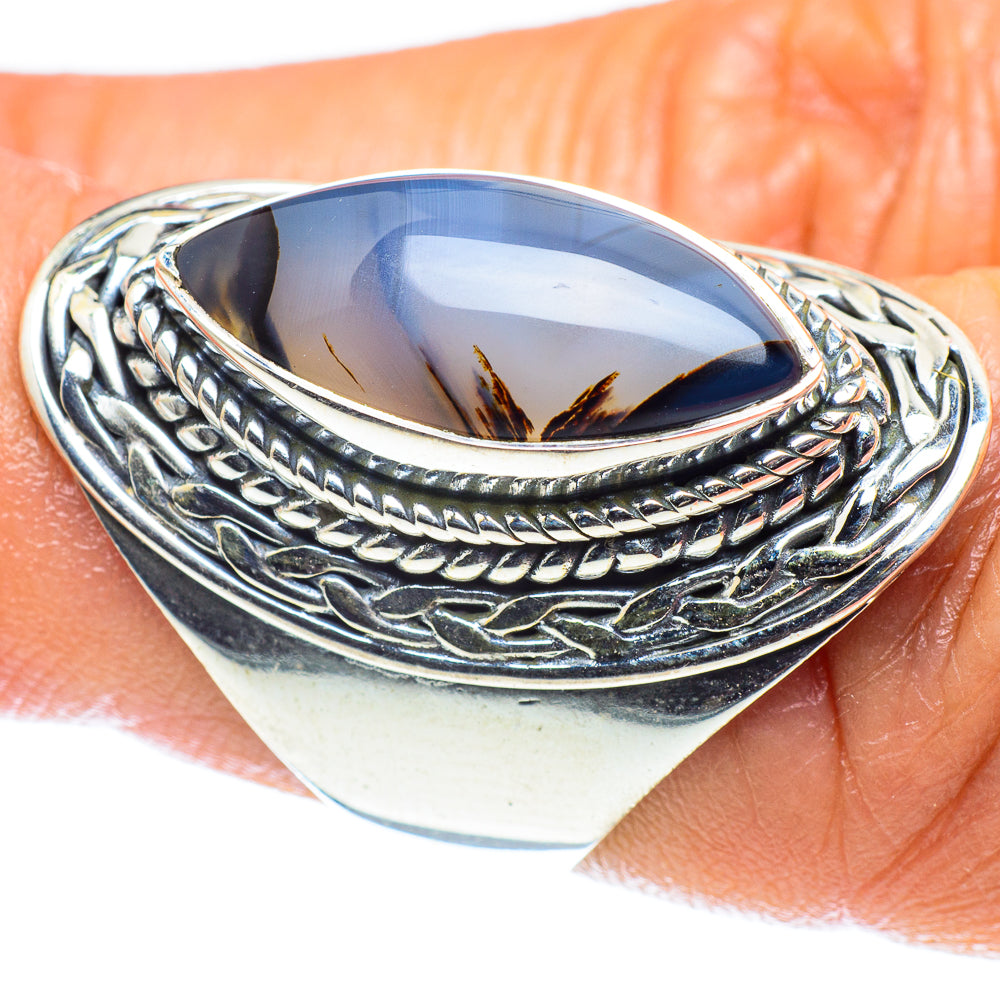 Montana Agate Rings handcrafted by Ana Silver Co - RING59174