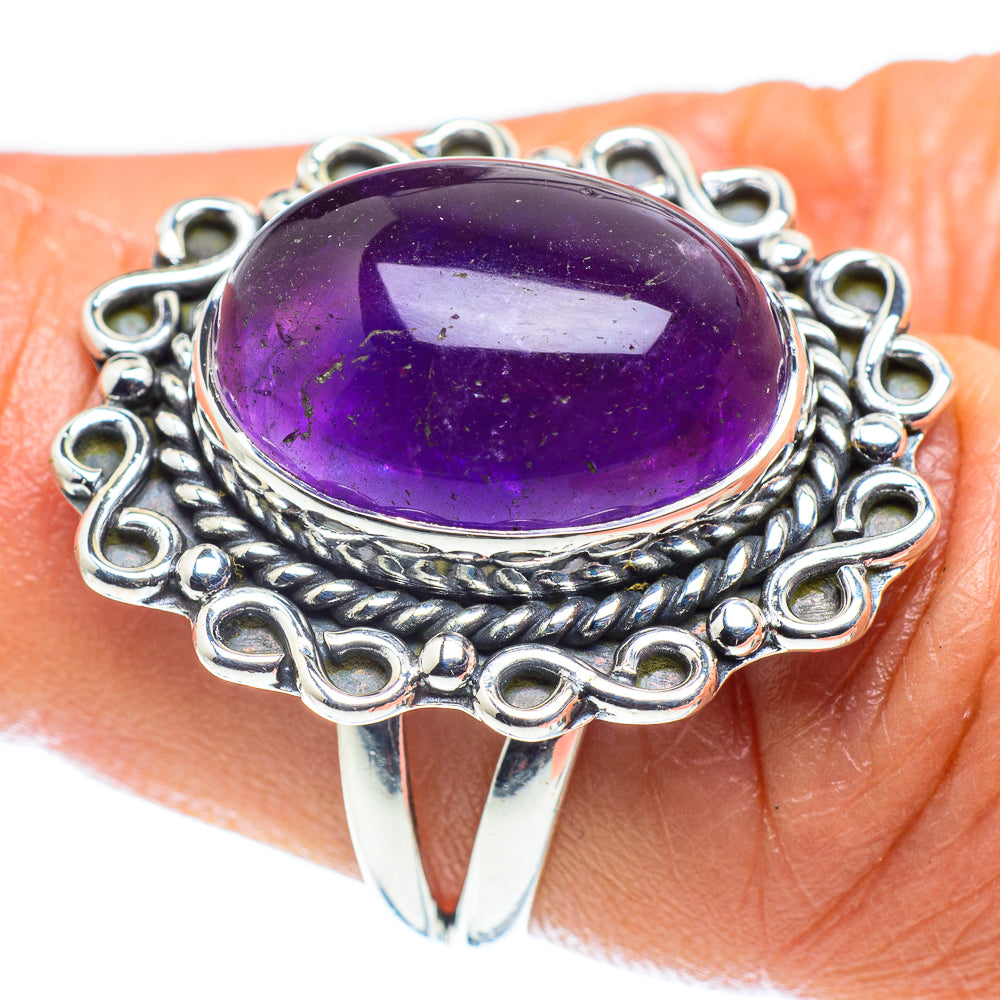 Amethyst Rings handcrafted by Ana Silver Co - RING59186