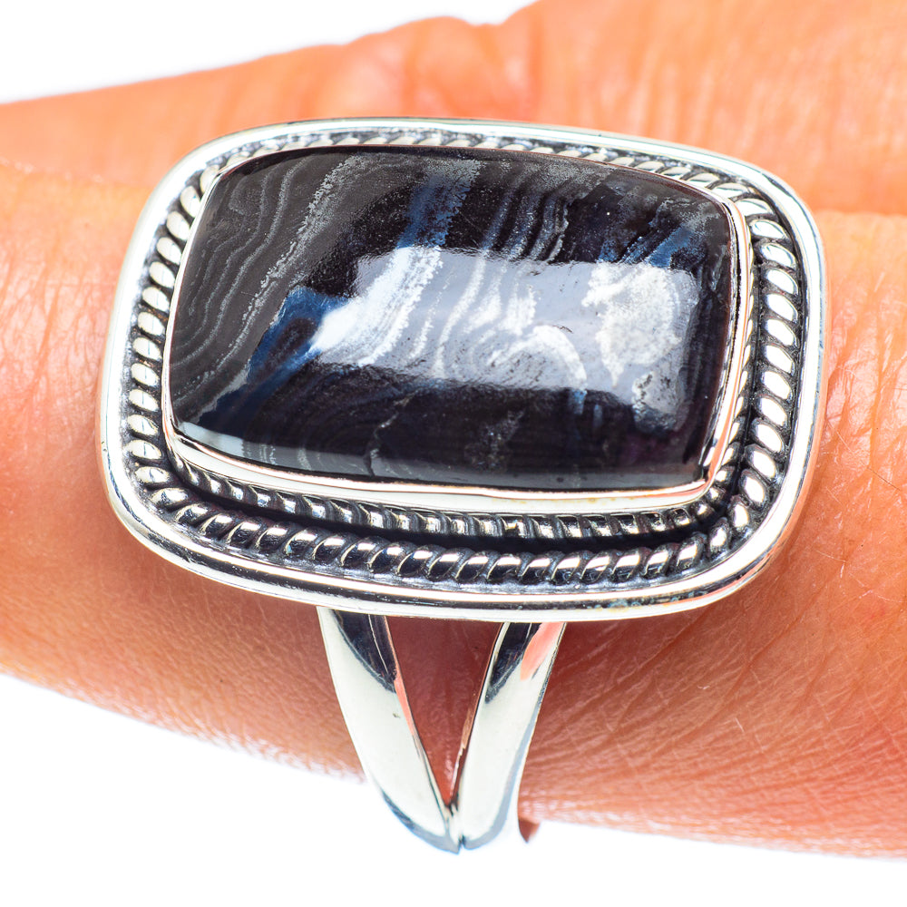 Schalenblende Rings handcrafted by Ana Silver Co - RING59194