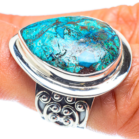 Shattuckite Rings handcrafted by Ana Silver Co - RING59197