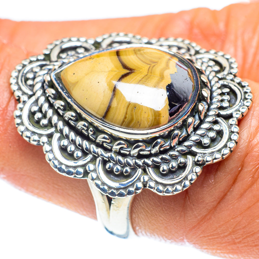 Schalenblende Rings handcrafted by Ana Silver Co - RING59199