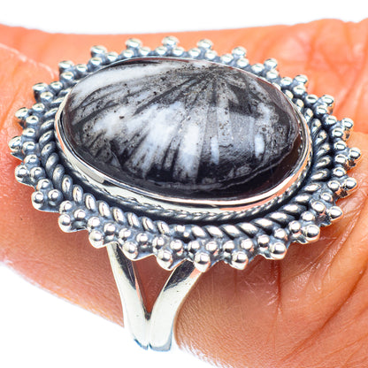 Chrysanthemums Stone Rings handcrafted by Ana Silver Co - RING59204