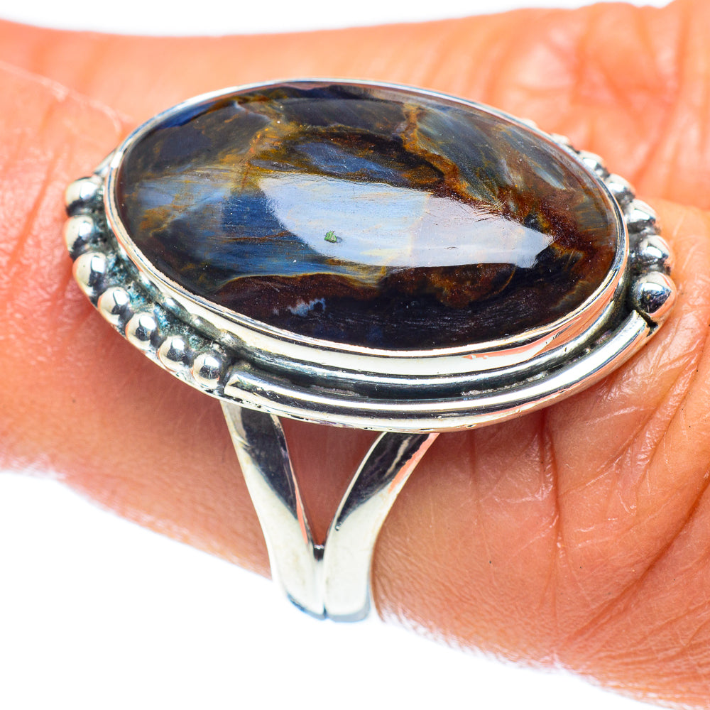 Pietersite Rings handcrafted by Ana Silver Co - RING59207