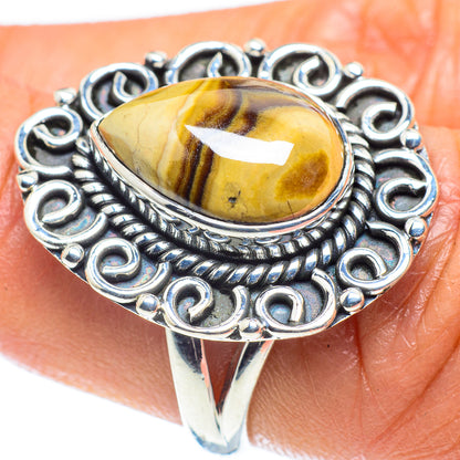 Schalenblende Rings handcrafted by Ana Silver Co - RING59209