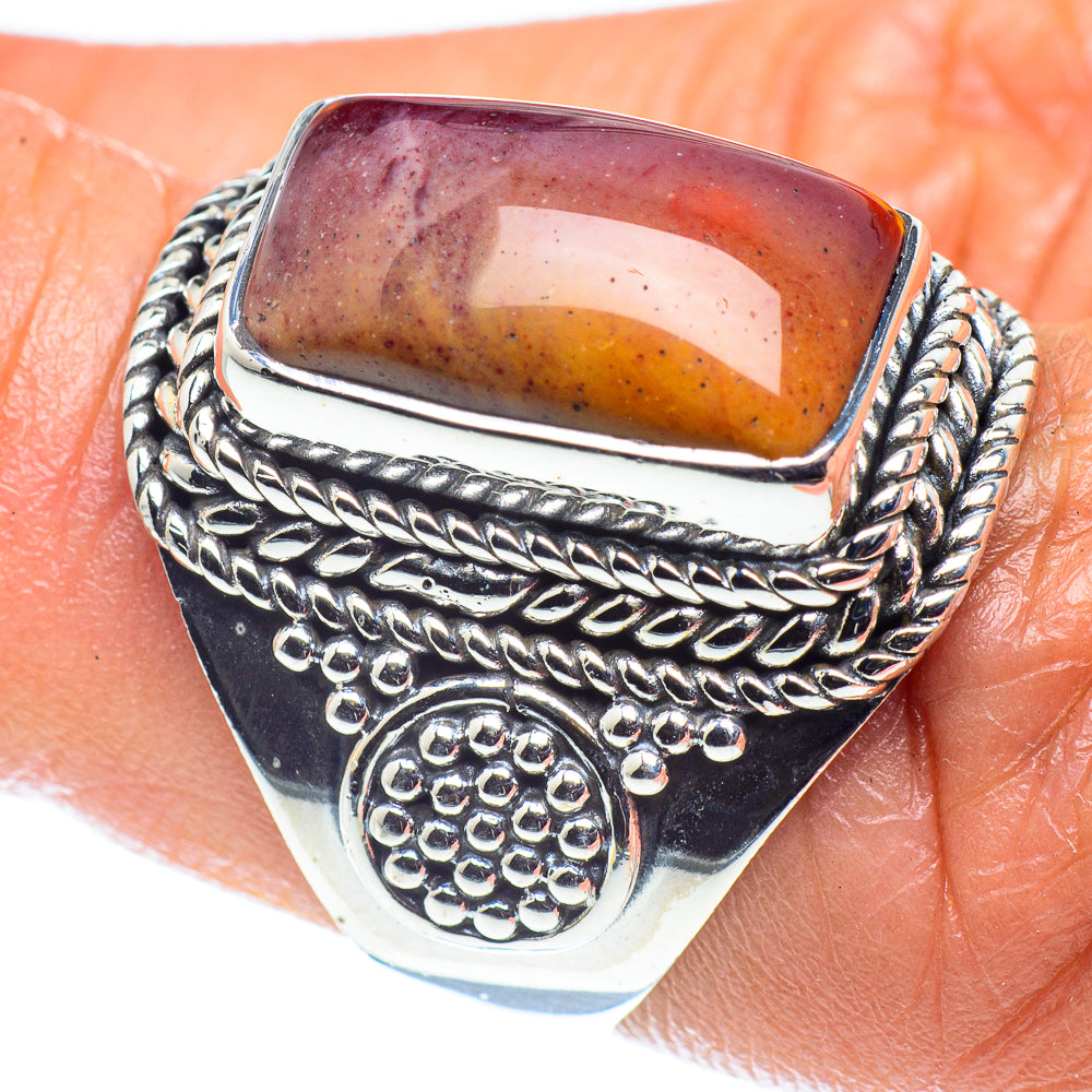 Mookaite Rings handcrafted by Ana Silver Co - RING59220