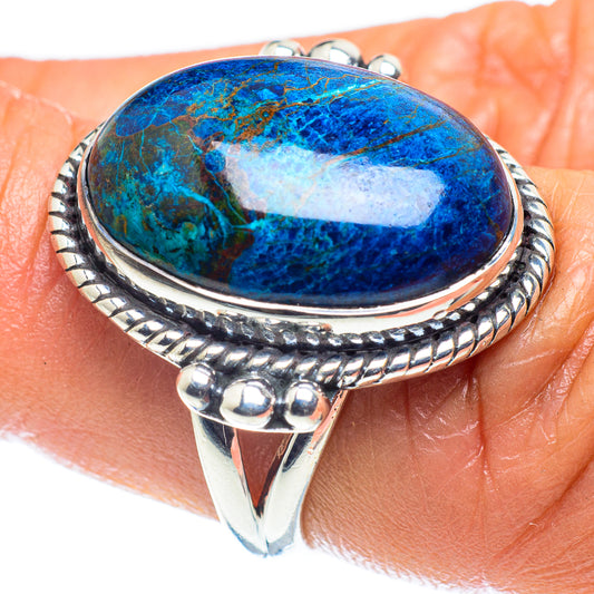 Shattuckite Rings handcrafted by Ana Silver Co - RING59237
