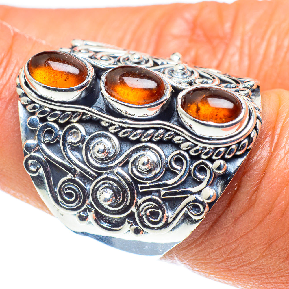 Carnelian Rings handcrafted by Ana Silver Co - RING59255