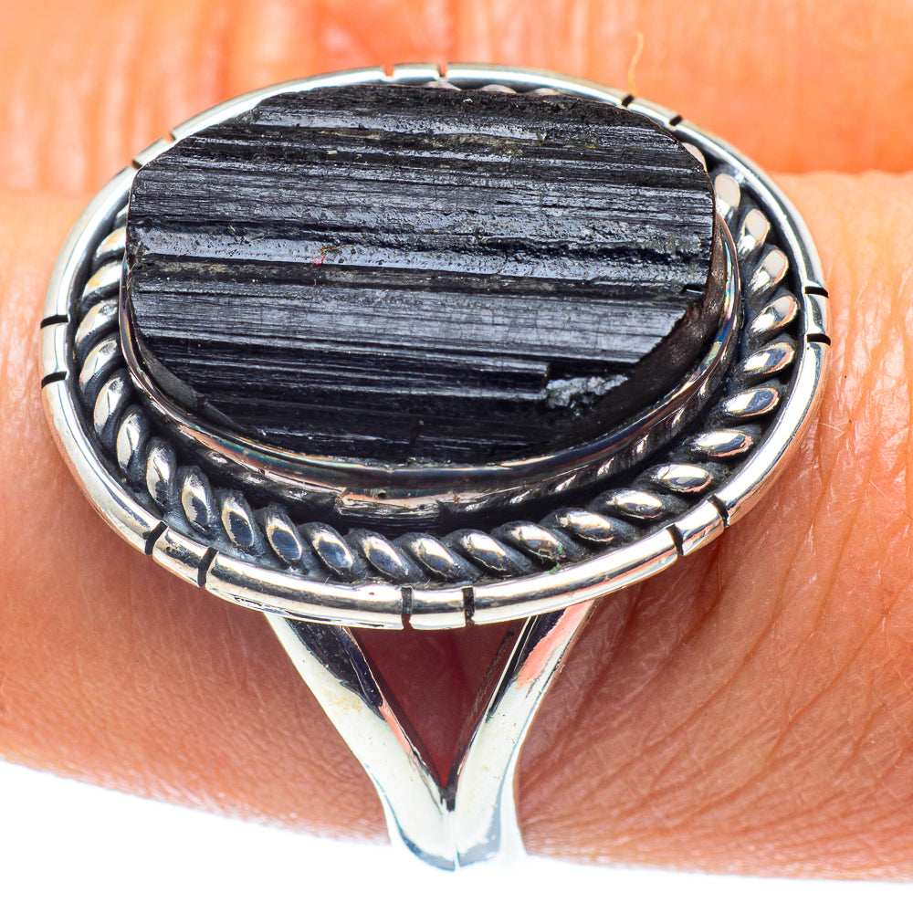 Tektite Rings handcrafted by Ana Silver Co - RING59268