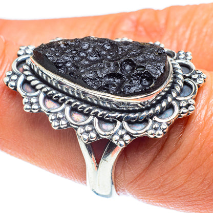 Tektite Rings handcrafted by Ana Silver Co - RING59284