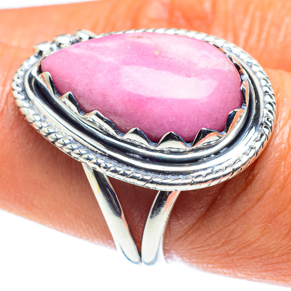 Pink Opal Rings handcrafted by Ana Silver Co - RING59295