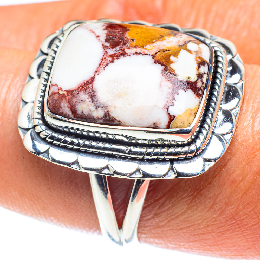 Peanut Wood Jasper Rings handcrafted by Ana Silver Co - RING59300