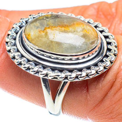 Green Fluorite Rings handcrafted by Ana Silver Co - RING59309
