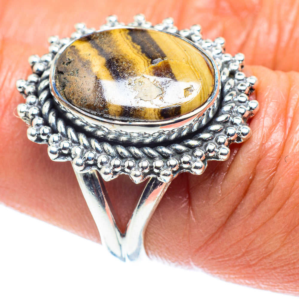 Schalenblende Rings handcrafted by Ana Silver Co - RING59318