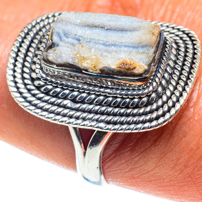Desert Druzy Rings handcrafted by Ana Silver Co - RING59329