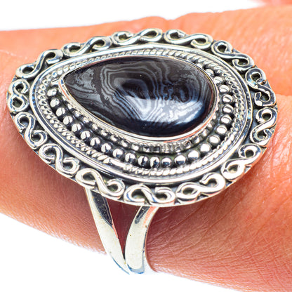 Psilomelane Rings handcrafted by Ana Silver Co - RING59335