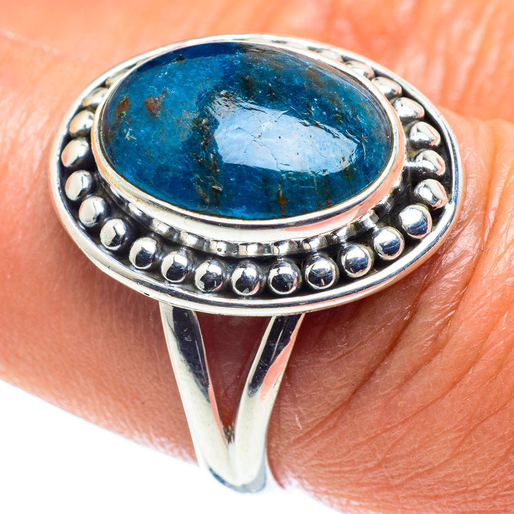 Apatite Rings handcrafted by Ana Silver Co - RING59342