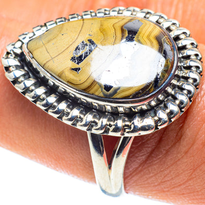 Schalenblende Rings handcrafted by Ana Silver Co - RING59347