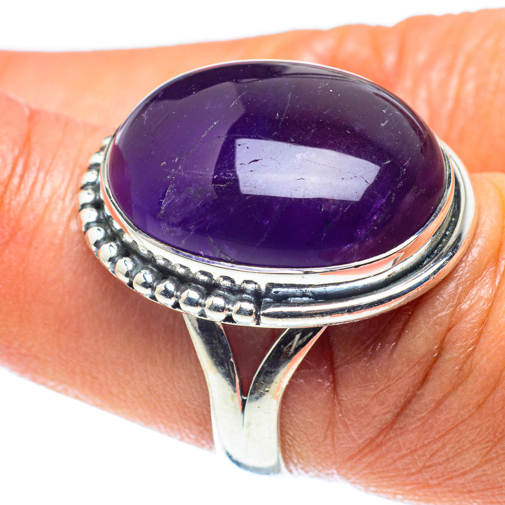 Amethyst Rings handcrafted by Ana Silver Co - RING59348