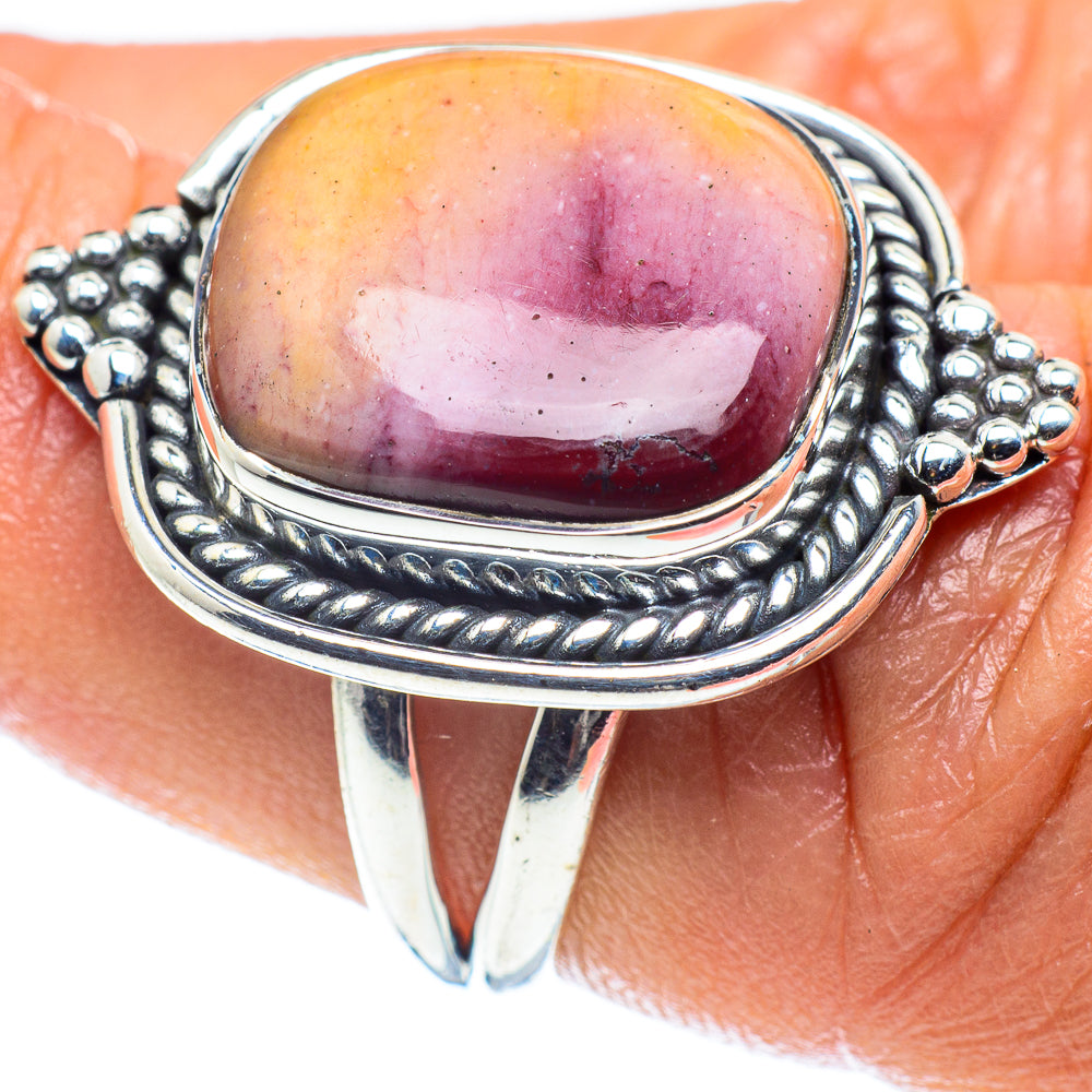 Mookaite Rings handcrafted by Ana Silver Co - RING59349