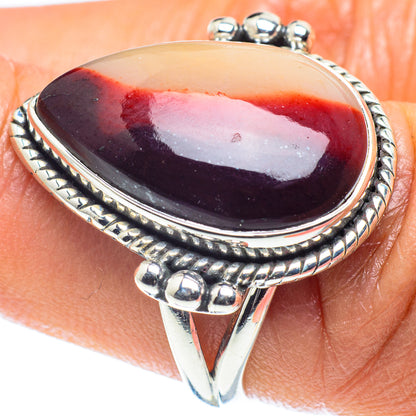 Mookaite Rings handcrafted by Ana Silver Co - RING59351