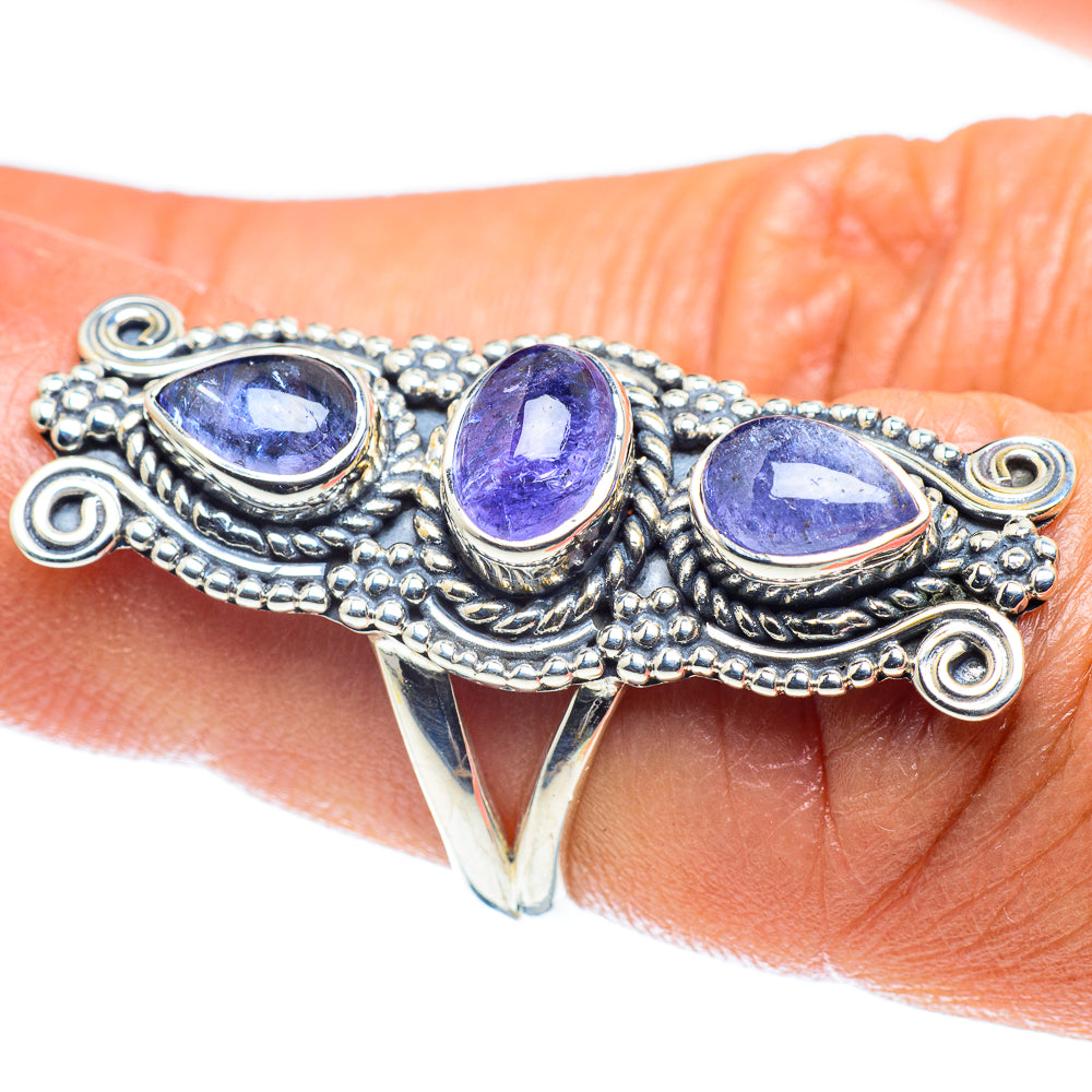 Tanzanite Rings handcrafted by Ana Silver Co - RING59356
