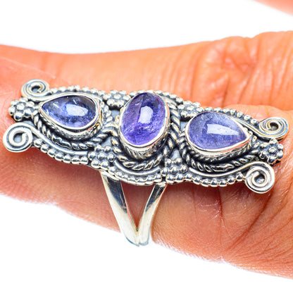 Tanzanite Rings handcrafted by Ana Silver Co - RING59356