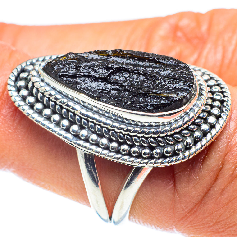Tektite Rings handcrafted by Ana Silver Co - RING59367