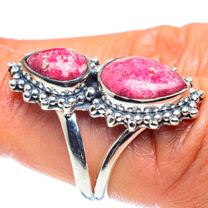 Thulite Rings handcrafted by Ana Silver Co - RING59376