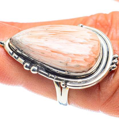 Rhodochrosite Rings handcrafted by Ana Silver Co - RING59380