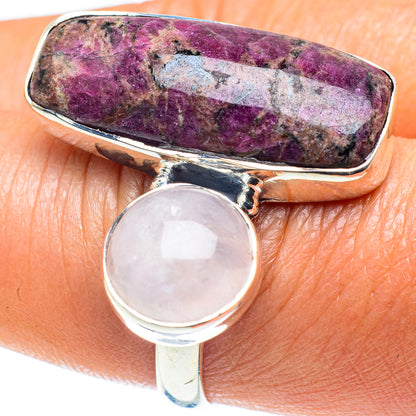 Russian Eudialyte Rings handcrafted by Ana Silver Co - RING59385