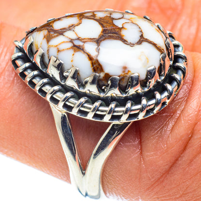 Peanut Wood Jasper Rings handcrafted by Ana Silver Co - RING59389