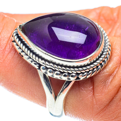 Amethyst Rings handcrafted by Ana Silver Co - RING59401