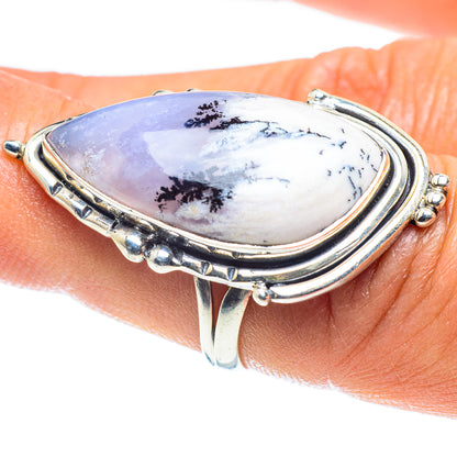 Dendritic Opal Rings handcrafted by Ana Silver Co - RING59419